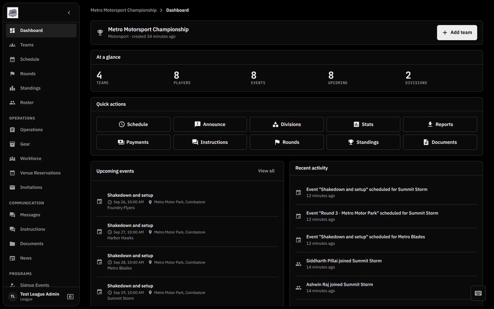 Spartan: Open-Source Motorsport Management